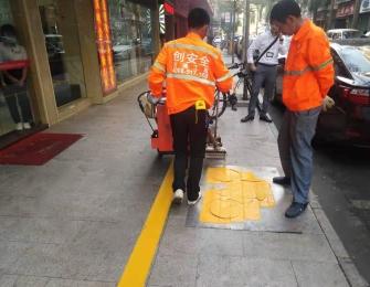 深圳福田村劃線(xiàn)工程