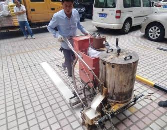 羅湖田貝4路劃線(xiàn)