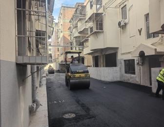 龍崗錦繡花園瀝青路面改造工程